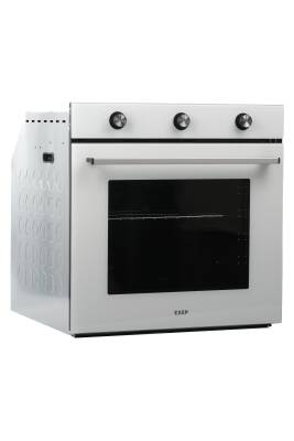 EXEP EF-240 BEYAZ ANKASTRE FIRIN(71 LİTRE-TURBO FAN-6 PROGRAMLI-ÜCRETSİZ KURULUM) - 2