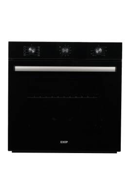 EXEP EF-240 SİYAH ANKASTRE FIRIN(71 LİTRE-TURBO FAN-6 PROGRAMLI-ÜCRETSİZ KURULUM) - 1