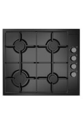 EXEP EO-330 4 GÖZLÜ SİYAH EMAYE ANKASTRE OCAK - EXEP