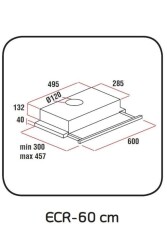EXEP F5 ECR SİYAH SÜRGÜLÜ ASPİRATÖR - 2