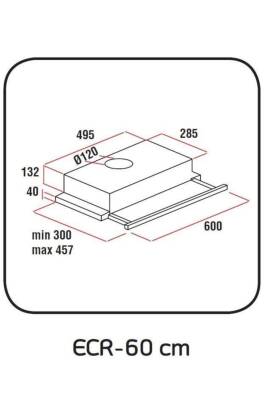 EXEP F5 ECR SİYAH SÜRGÜLÜ ASPİRATÖR - 2