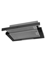 EXEP F6 PLUS INOX PANEL SÜRGÜLÜ SİYAH ASPİRATÖR - 3