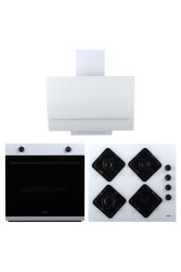 EXEP LİNE BEYAZ 3 LÜ ANKASTRE SET (ED401-EO320-EF200) - EXEP