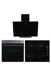 EXEP SMART SİYAH 3 LÜ ANKASTRE SET (ED402-EO320-EF200) - EXEP