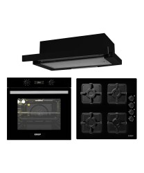 EXEP START SİYAH 3 LÜ ANKASTRE SET (E5E-EO230-EF260) - EXEP