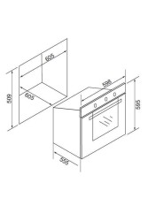 EXEP START SİYAH 3 LÜ ANKASTRE SET (E5E-EO320-EF240) - 6