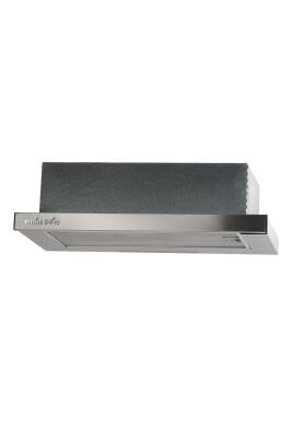 WHITE DAISY F6 ÇİFT MOTOR ÇİFT FİLTRE INOX PANEL SÜRGÜLÜ ASPİRATÖR - 1